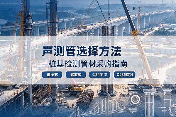 定安声测管选型标准