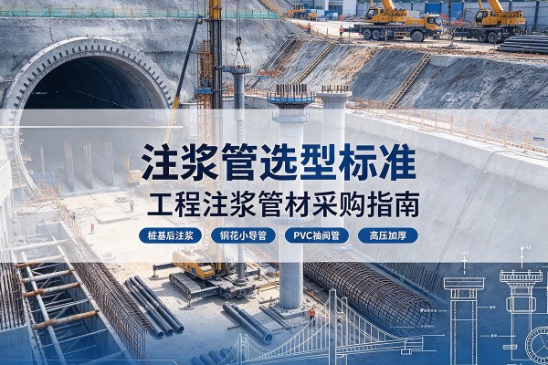 定安注浆管选型标准