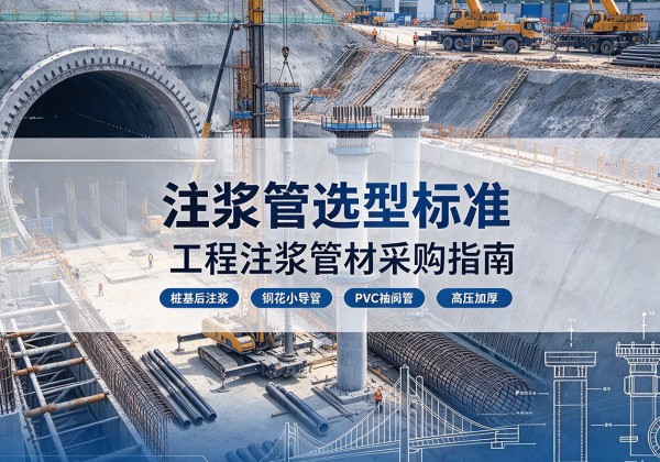 定安注浆管选型标准